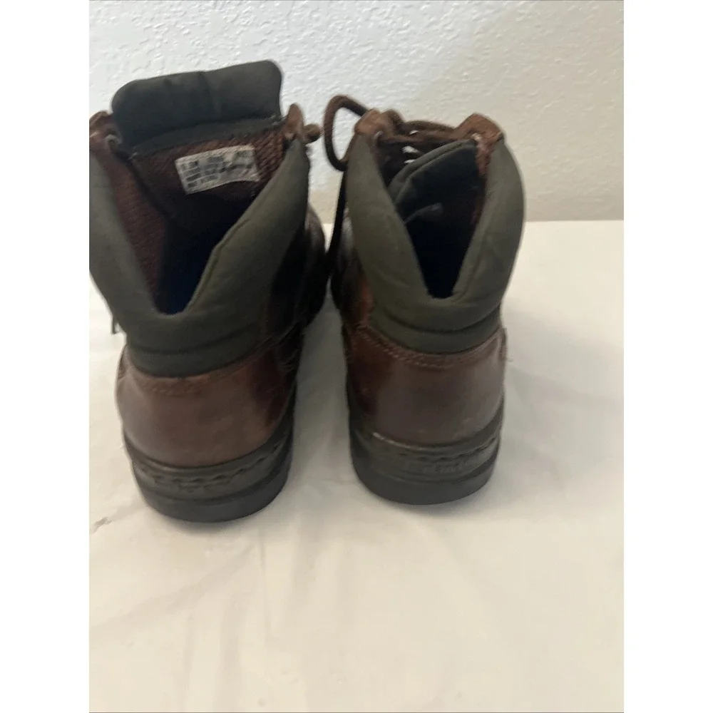 Timberland‎ Brown Leather Lace Up Hiking Trail Ankle Boots Size 9.5M 60066 1522